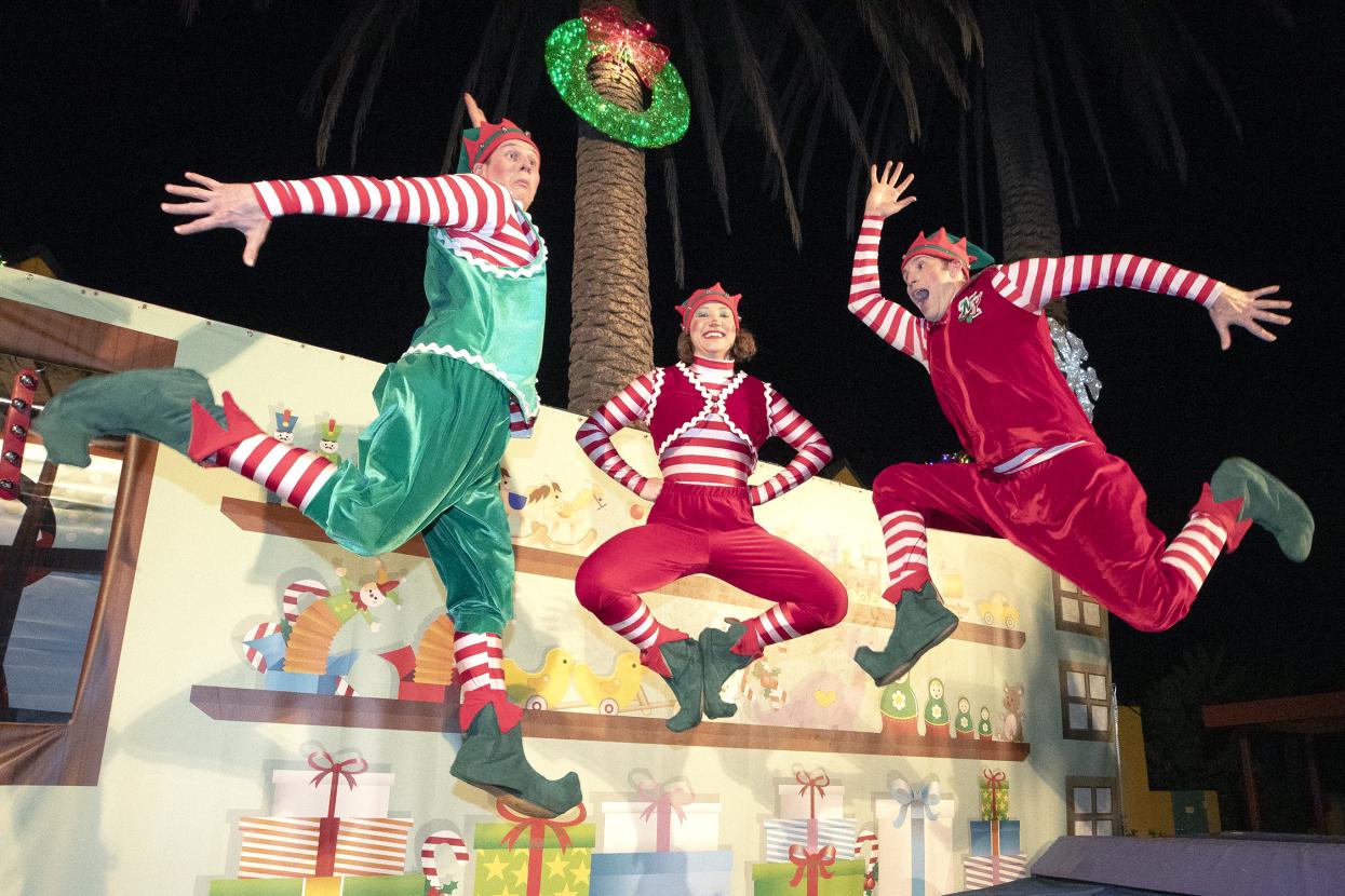Acrobatic elves